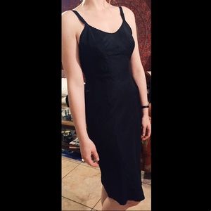 1960s Vintage Black Slip